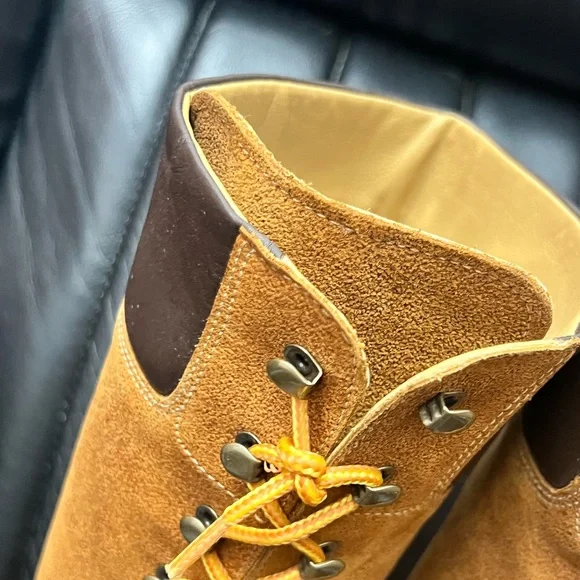 Timberland Premium 14” Knee High Wheat Waterproof Leather Boots Women Size 10W - Picture 10 of 16